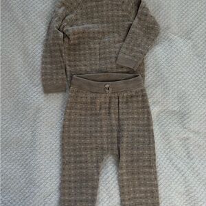 H&M Kids Matching Wool Set in Brown 2T